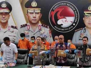 Polda Metro Ungkap Produksi Ekstasi di Apartemen Cengkareng
