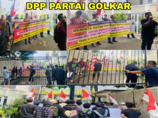 Kasus Ina kartika sari, GERMADA Sulsel unjuk rasa di DPP Golkar