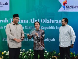 Kementerian Pemuda dan Olahraga Republik Indonesia (Kemenpora RI) bersinergi dengan berbagai organisasi kemasyarakatan dalam memajukan serta mengembangkan minat dan bakat olahraga di masyarakat. (foto:Andre/kemenpora.go.id)