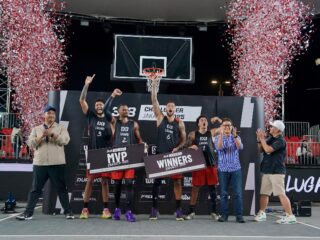 Menteri Pemuda dan Olahraga Republik Indonesia (Menpora RI) Dito Ariotedjo, secara resmi menutup penyelenggaraan final FIBA Inaspro 3x3 Challenger Jakarta 2025 yang digelar di Parkir Timur Gelora Bung Karno (GBK), Senayan, Jakarta, Minggu (27/7). (foto:Gilang/kemenpora.go.id)