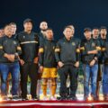 Menteri Pemuda dan Olahraga (Menpora) RI Dito Ariotedjo menghadiri peresmian Stadion Homebase & Launching Tim, Jersey, Suporter Bhayangkara Presisi Lampung FC di Stadion Sumpah Pemuda PKOR Way Halim, Bandar Lampung, Senin (28/7) malam. (foto:Gilang/kemenpora.go.id)