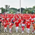 Kementerian Pemuda dan Olahraga (Kemenpora) RI menggelar Sosialisasi Senam Kreasi Budaya “Ikan Nae di Pante” dan peringatan 7 Tahun Senam Poco-Poco GWR pada kegiatan Jumat Krida, Jumat (8/8) pagi di Lapangan Graha Kemenpora, Jalan Gerbang Pemuda Nomor 3 Senayan.(foto:Andre/kemenpora.go.id)