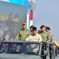 Wakil Menteri Pemuda dan Olahraga (Wamenpora) RI Taufik Hidayat menghadiri Upacara Gelar Pasukan Operasional dan Kehormatan Militer Tahun 2025 di Lapangan Udara (Lanud) Suparlan Pusdiklatpassus, Batujajar, Jawa Barat (Kabar), Minggu (10/8) pagi. (foto:Andre/kemenpora.go.id)