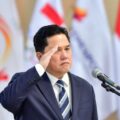 Menteri Pemuda dan Olahraga Republik Indonesia (Menpora RI) Erick Thohir menyatakan sikap tegas pemerintah Indonesia terkait pernyataan Komite Olimpiade Internasional (IOC) agar federasi olahraga internasional tidak menyelenggarakan ajang olahraga di Indonesia murni berdasarkan prinsip Undang-Undang Dasar 1945. (foto:Andre/kemenpora.go.id)