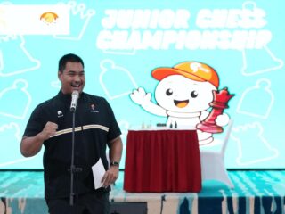 Menteri Pemuda dan Olahraga Republik Indonesia (Menpora RI) Dito Ariotedjo secara resmi membuka Kejuaraan Catur Junior Piala Purnomo Yusgiantoro ke-6 Tahun 2025 di Gedung Serba Guna Gelora Bung Karno (GBK), Senayan, Jakarta, Sabtu (30/8).(foto:Herry/kemenpora.go.id)