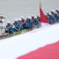 Menteri Pemuda dan Olahraga Republik Indonesia (Menpora RI) Dito Ariotedjo mengapresiasi Festival Pacu Jalur 2025 sebagai ajang pencarian bibit baru atlet dayung nasional.(foto:Herry/kemenpora go id)