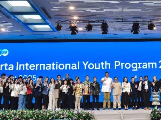 Menteri Pemuda dan Olahraga Republik Indonesia (Menpora RI) Dito Ariotedjo mengapresiasi program Jakarta International Youth Program (JIYP) 2025 sebagai jembatan menciptakan pemuda sebagai fondasi masa depan bangsa. (foto: Andre/kemenpora.go.id)