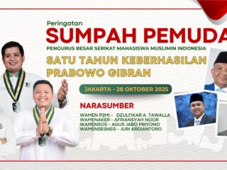 PB Semmi Refleksi Setahun Pemerintahan Prabowo–Gibran: Pemuda Harus Jadi Pengawal Kebijakan