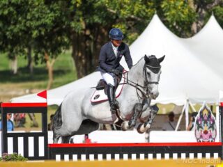 Sejarah membanggakan berhasil di ukir tim Equestrian Indonesia di ajang SEA Games. Medali emas pertama akhirnya tercipta oleh tim Equestrian di SEA Games 2025 Thailand. (foto:NOC Indonesia)