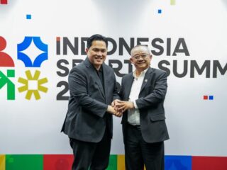 Menteri Pendidikan Dasar dan Menengah (Mendikdasmen) RI Abdul Mu’ti menyebut penyelenggaraan Indonesia Sports Summit (ISS) 2025 sebagai forum berbagi pemikiran dan sinergi keolahragaan nasional. Khususnya dalam pembinaan prestasi olahraga nasional yang dimulai dari tingkat pelajar pendidikan dasar dan menengah.(foto:andre/kemenpora.go.id)