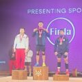 Prestasi membanggakan berhasil diukir atlet angkat besi putra kebanggaan Indonesia Rizki Juniansyah yang berhasil meraih dua medali emas kelas 79 kg pada IWF World Championship 2025 di Forde, Norwegia pada 6 Oktober 2025.(foto:istimewa)