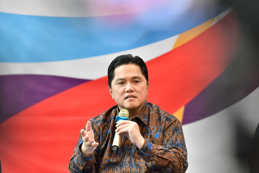Menteri Pemuda dan Olahraga Republik Indonesia (Menpora RI) Erick Thohir, secara tegas menyampaikan sikap pemerintah Indonesia menolak kedatangan enam atlet senam dari Israel yang akan mengikuti Kejuaraan Dunia Senam Artistik pada 19-25 Oktober 2025 mendatang di Jakarta. Menpora Erick juga menyampaikan akan menghadapi upaya banding Israel ke Pengadilan Arbitrase Olahraga atau Court of Arbitration for Sport (CAS)atas pencabutan visa atlet senam mereka.(foto:Andre/kemenpora.go.id)