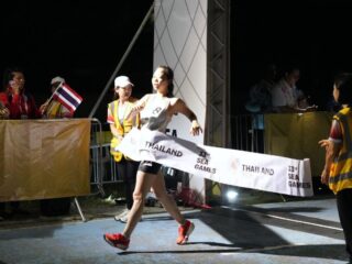 Cabor atletik sukses menyumbangkan 4 medali emas di ajang SEA Games 2025 Thailand pada Minggu (14/12) malam. Keempat medali emas tersebut dari nomor putra dan putri 20 km jalan cepat, serta Marathon putra dan putri. (foto:Herry/kemenpora.go.id)