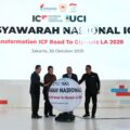 Menteri Pemuda dan Olahraga (Menpora) RI Erick Thohir menghadiri dan membuka Musyawarah Nasional (Munas) Tahun 2025 Pengurus Besar Ikatan Sport Sepeda Indonesia (PB ISSI) Masa Bakti 2025-2029 di The Tribrata Dharmawangsa Jakarta, Jalan Darmawangsa Raya, Kebayoran Baru, Jakarta Selatan (Jaksel), Kamis (30/10) pagi.(foto:Herry/kemenpora.go.id)