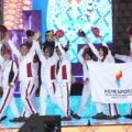 Pekan Olahraga Nasional (Pornas) XVII Korps Pegawai Republik Indonesia (Korpri) Tahun 2025 resmi dibuka oleh Wakil Menteri Pendayagunaan Aparatur Negara dan Reformasi Birokrasi (Wamen PANRB) Purwadi Arianto di Stadion Jakabaring Sport City, Palembang, Minggu (5/10) malam.(foto:Herry/kemenpora.go.id)