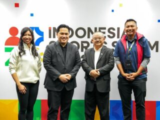 Menteri Pendidikan Dasar dan Menengah (Mendikdasmen) RI Abdul Mu’ti menyebut penyelenggaraan Indonesia Sports Summit (ISS) 2025 sebagai forum berbagi pemikiran dan sinergi keolahragaan nasional. Khususnya dalam pembinaan prestasi olahraga nasional yang dimulai dari tingkat pelajar pendidikan dasar dan menengah.(foto:andre/kemenpora.go.id)