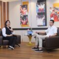 Wamenpora Taufik Hidayat menjadi bintang tamu dalam acara podcast Djoernal ID yang digelar Kemenpora, Jakarta, Jumat (24/8). Pertemuan ini membicarakan perjalanan karier Wamenpora Taufik dan menyampaikan pesan menjelang peringatan Hari Sumpah Pemuda (HSP) 2025. (foto:putra/kemenpora.go.id)