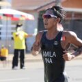 Martina Ayu Pratiwi dan Rashif Amila menjadi dua atlet Thriatlon yang membuka kucuran medali emas untuk indonesia di Jumat (19/12) pagi, sekaligus mengantar kontingen merah putih melewati target 80 emas SEA Games 2025.(didik/kemenpora.go.id)
