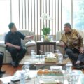 Menpora Erick melakukan pertemuan bersama Kepala Badan Pengawasan Keuangan dan Pembangunan (BPKP), Muhammad Yusuf Ateh di Lantai 3, Kantor BPKP, Jakarta, Kamis (2/10) pagi.(foto:Ryan/kemenpora.go.id)