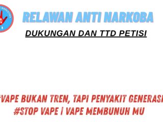 RAN Dorong Pemerintah Perketat Regulasi Vape, Aksi Publik Digelar di CFD Bundaran HI